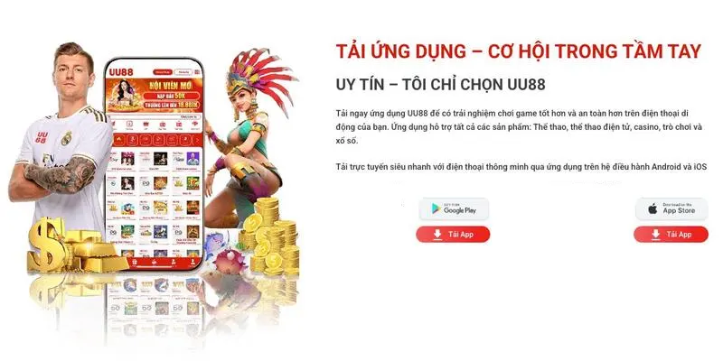 Tải ứng dụng UU88